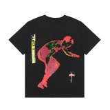 Travis Scott Short Round Collar T-shirt S-XL (57)