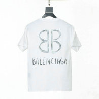 Balenciaga Short Round Collar T-shirt S-XL (18)