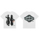 Travis Scott Short Round Collar T-shirt S-XL (109)