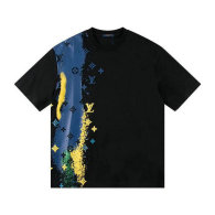 LV Short Round Collar T-shirt S-XL (52)