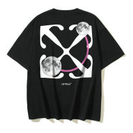 OFF-WHITE short round collar T-shirt S-XL (236)