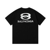 Balenciaga Short Round Collar T-shirt S-XL (164)
