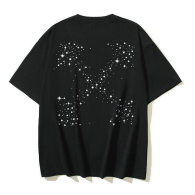 OFF-WHITE short round collar T-shirt S-XL (261)