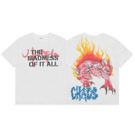 Travis Scott Short Round Collar T-shirt S-XL (105)