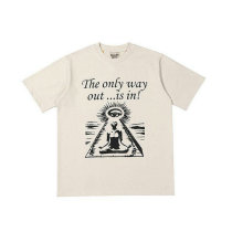 Gallery Dept Short Round Collar T-shirt S-XL (16) Gallery Dept Short Round Collar T-shirt S-XL (16)