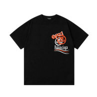 Balenciaga Short Round Collar T-shirt S-XL (142)