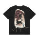 Travis Scott Short Round Collar T-shirt S-XL (68)