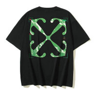 OFF-WHITE short round collar T-shirt S-XL (262)