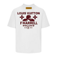 LV Short Round Collar T-shirt XS-L (121)