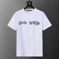 LV Short Round Collar T-shirt M-XXXL (1)