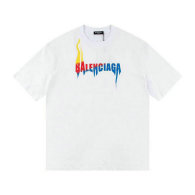 Balenciaga Short Round Collar T-shirt S-XL (37)