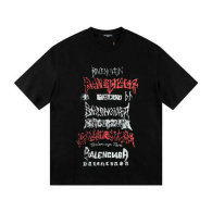 Balenciaga Short Round Collar T-shirt S-XL (30)
