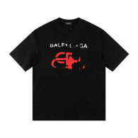 Balenciaga Short Round Collar T-shirt S-XL (79)