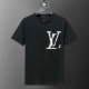 LV Short Round Collar T-shirt M-XXXL (8)