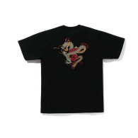 Bape Short Round Collar T-shirt M-XXXL (22)