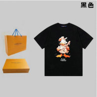 LV Short Round Collar T-shirt XS-L (108)