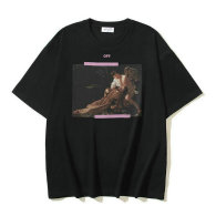 OFF-WHITE short round collar T-shirt S-XL (217)