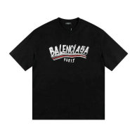 Balenciaga Short Round Collar T-shirt S-XL (77)