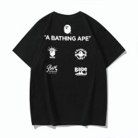Bape Short Round Collar T-shirt M-XXXL (9)