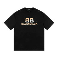 Balenciaga Short Round Collar T-shirt S-XL (22)