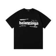 Balenciaga Short Round Collar T-shirt S-XL (146)