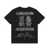 Travis Scott Short Round Collar T-shirt S-XL (31)