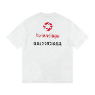 Balenciaga Short Round Collar T-shirt S-XL (101)