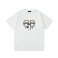 Balenciaga Short Round Collar T-shirt S-XL (158)
