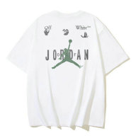 OFF-WHITE short round collar T-shirt S-XL (194)