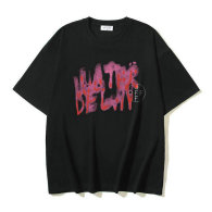 OFF-WHITE short round collar T-shirt S-XL (220)
