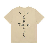 Travis Scott Short Round Collar T-shirt S-XL (73)