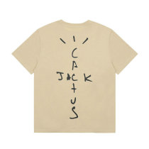Travis Scott Short Round Collar T-shirt S-XL (73) Travis Scott Short Round Collar T-shirt S-XL (73)