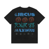 Travis Scott Short Round Collar T-shirt S-XL (41)