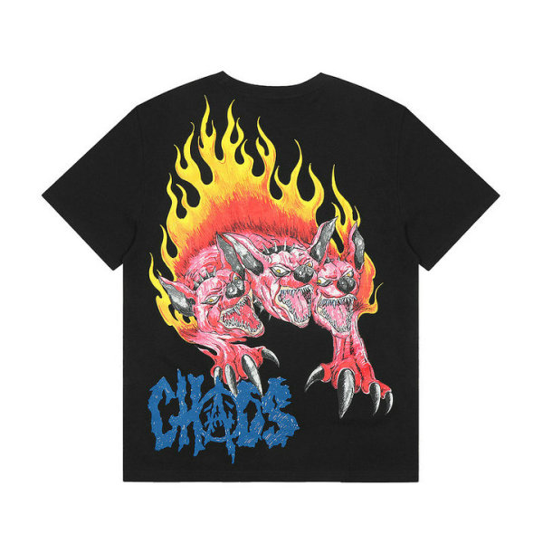 Travis Scott Short Round Collar T-shirt S-XL (4)
