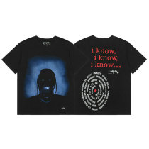 Travis Scott Short Round Collar T-shirt S-XL (16)