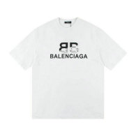 Balenciaga Short Round Collar T-shirt S-XL (62)