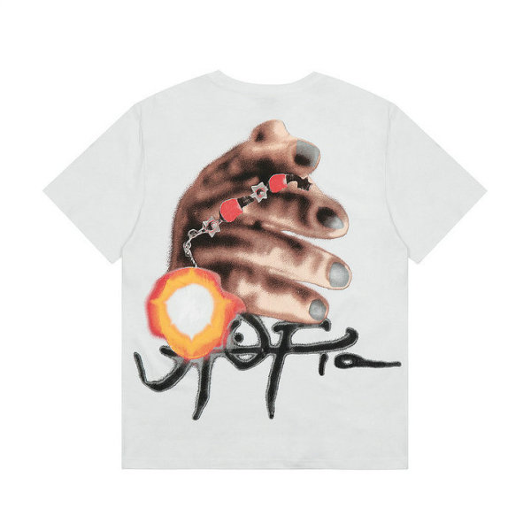 Travis Scott Short Round Collar T-shirt S-XL (6)