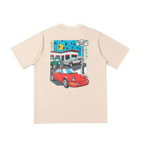 Gallery Dept Short Round Collar T-shirt S-XL (35) Gallery Dept Short Round Collar T-shirt S-XL (35)