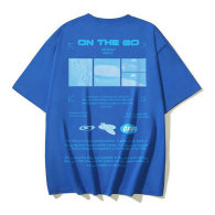 OFF-WHITE short round collar T-shirt S-XL (247)