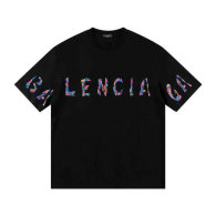 Balenciaga Short Round Collar T-shirt S-XL (64)