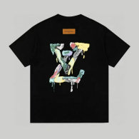 LV Short Round Collar T-shirt XS-L (116)