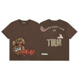 Travis Scott Short Round Collar T-shirt S-XL (15)