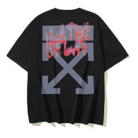 OFF-WHITE short round collar T-shirt S-XL (242)