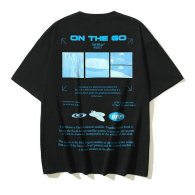 OFF-WHITE short round collar T-shirt S-XL (258)