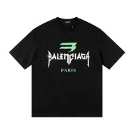 Balenciaga Short Round Collar T-shirt S-XL (60)