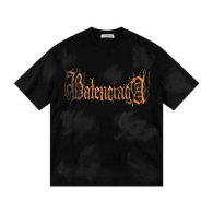 Balenciaga Short Round Collar T-shirt S-XL (83)