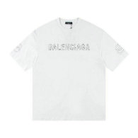 Balenciaga Short Round Collar T-shirt S-XL (129)
