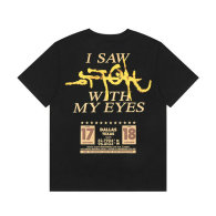 Travis Scott Short Round Collar T-shirt S-XL (75)
