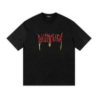 Balenciaga Short Round Collar T-shirt S-XL (70)