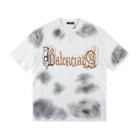 Balenciaga Short Round Collar T-shirt S-XL (27)